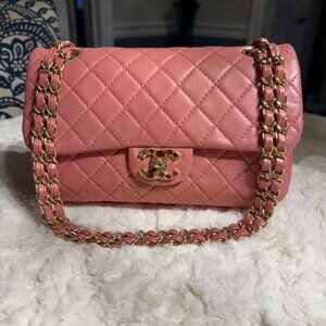 Chanel Precious Jewel Flap Bag – Pearl Pink – Rare – Authenticated